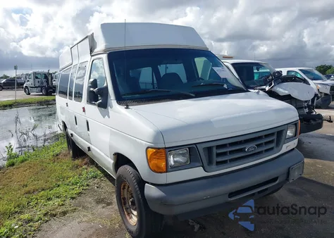 2007 Ford E-250 Commercial/Recreational from USA, damaged, VIN 1FTNS24W97DA30885